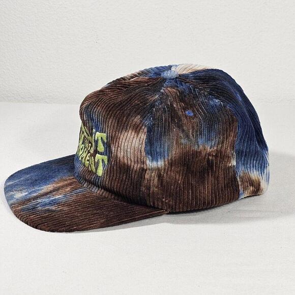Nixon Hannah Eddy OIITM Snapback Hat Corduroy Tye Die - Picture 2 of 9